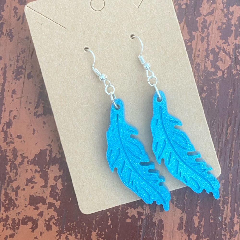 Resin earrings